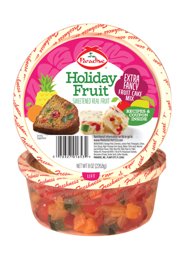 Candied Fruit, Buy Paradise Extra Fancy Fruitcake Mix