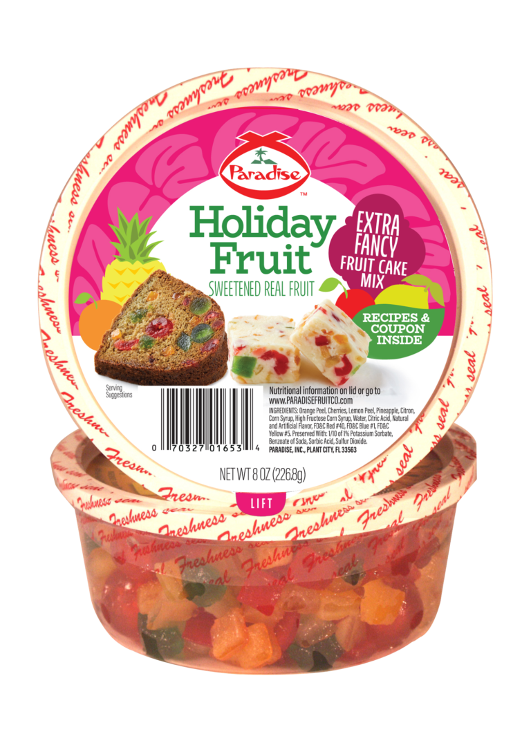 Candied Fruit, Buy Paradise Extra Fancy Fruitcake Mix