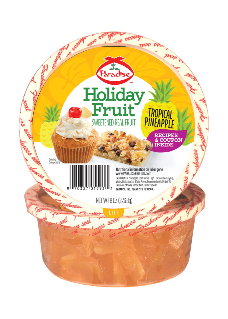 Candied Pineapples, Red, Green, Natural Pineapple Buy Direct, Paradise