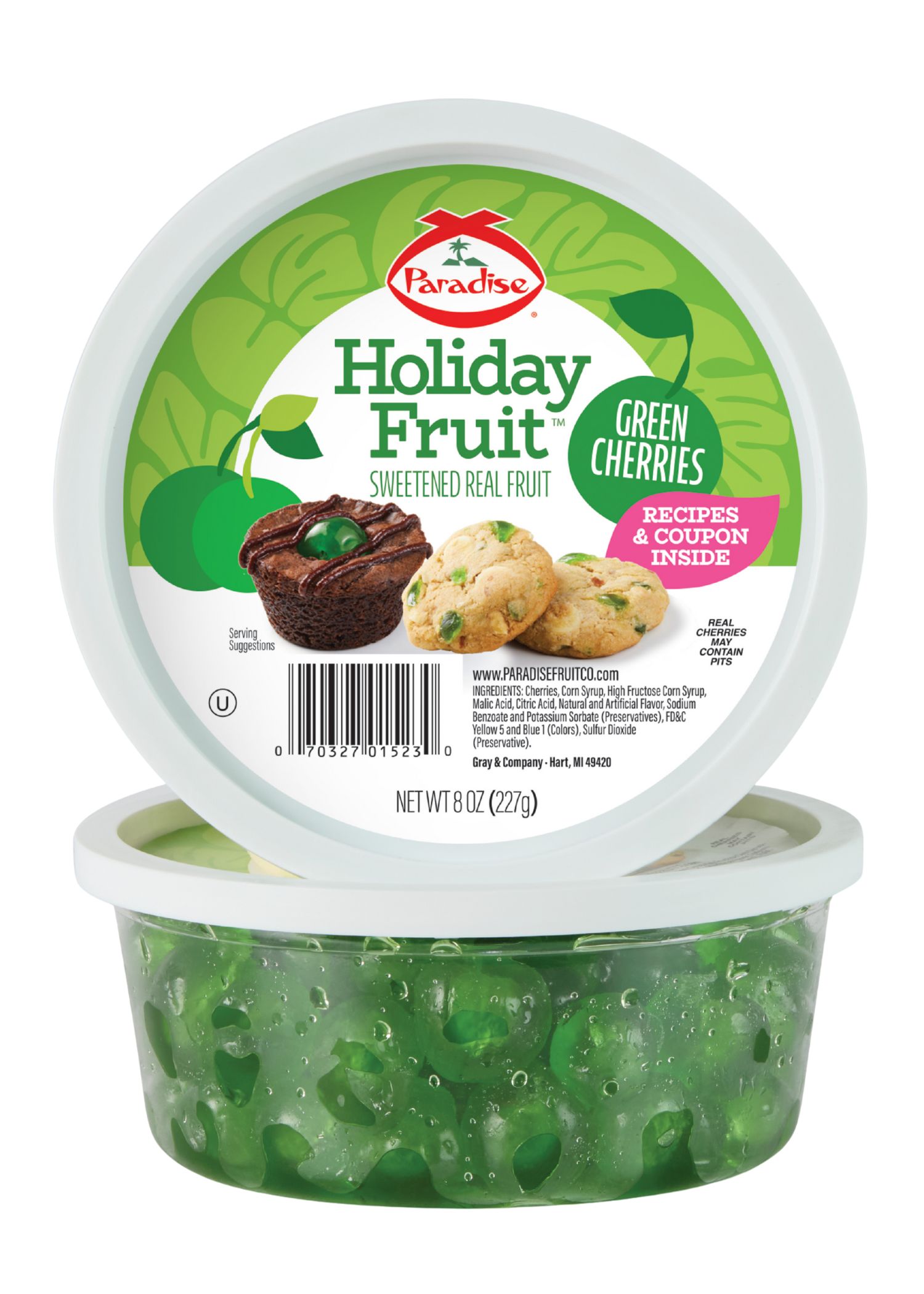 サリーページ♡ Candied Green Cherries | Buy Directly From Paradise