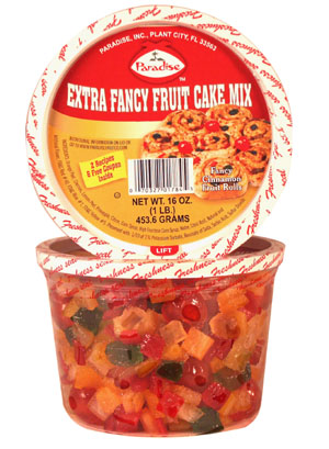 Candied Fruit, Buy Paradise Extra Fancy Fruitcake Mix