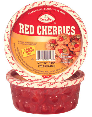 thumbnail image 2 of 2 Pounds Whole Red Glazed Candied Cherries - Free Shipping 2 of 5