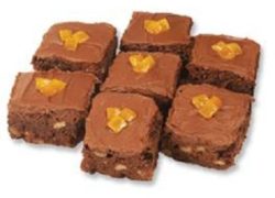 Candied Orange Brownies