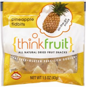 dried fruit snacks
