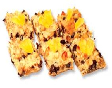 Candied Pineapples Macadamia Nut Bars Recipe