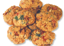 Oatmeal Candied Fruit Cookies