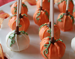 Pumpkin Ginger Cake Pops - Paradise Fruit