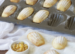 Candied Orange Madeleines