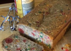 Mixed Fruit Zucchini Bread