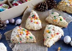 Christmas in July Breakfast Scones