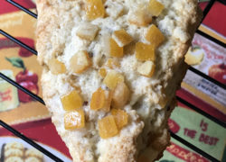 Orange Hazelnut Sourdough Scones