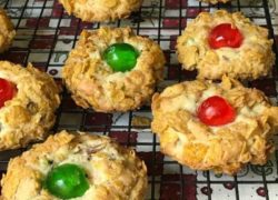 Cherry Winks Cookies