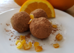 Orange Mocha Truffles