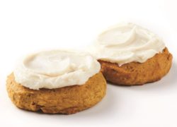 Frosted Ginger Pumpkin Spice Cookies