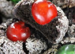 Cherry Fudge Drop Cookies