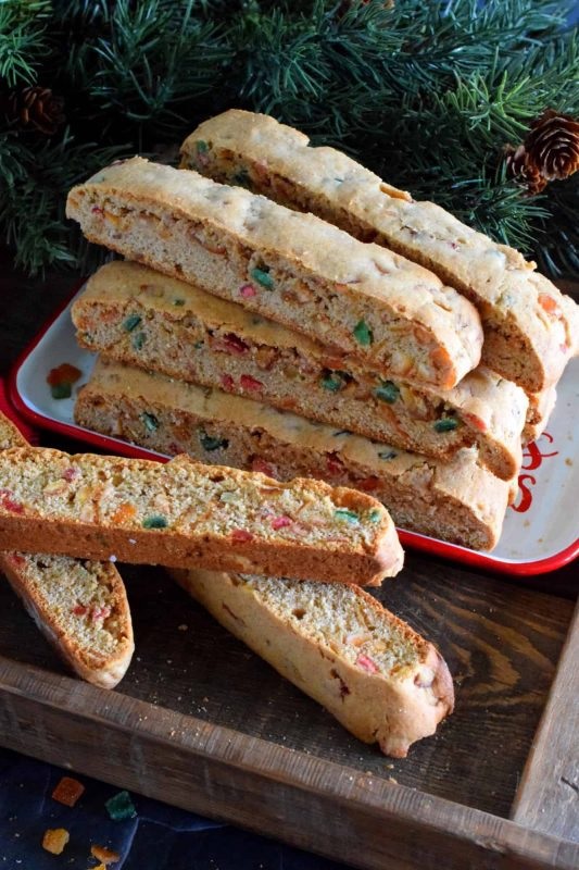Fruitcake Biscotti Recipe with Paradise Candied Fruit