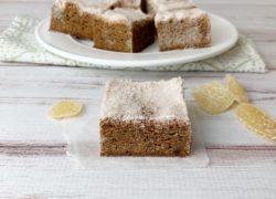 Gingerbread Blondies