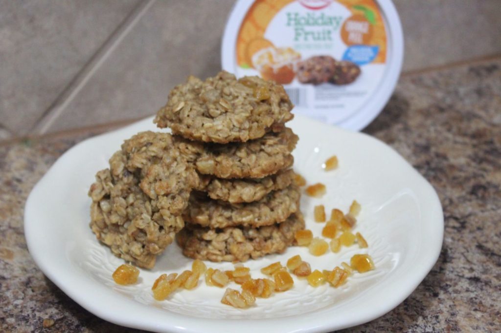 Chewy Oatmeal Cookies Recipe with Paradise Candied Orange Peel