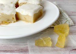 Pineapple sugar cookie bars