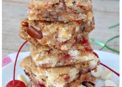 Cherry White Chocolate Brownies