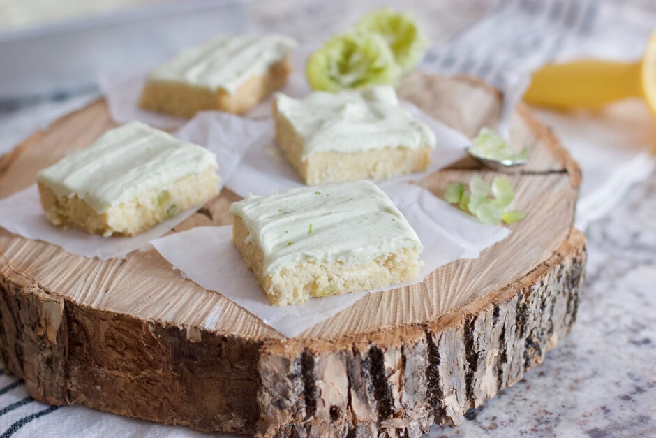 Lime Cookie Bars - Paradise Fruit