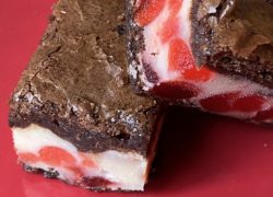 Chocolate Cherry Cheesecake Brownies