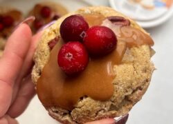 Crystallized Ginger Cranberry Cookies