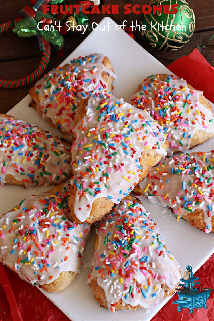 Fruitcake Scones - Paradise Fruit
