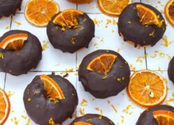 Candied Orange Donuts