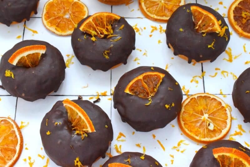 Candied Orange Donuts Paradise Fruit