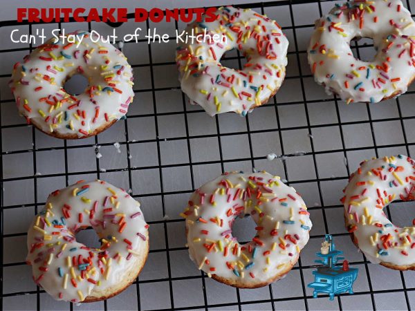 Fruitcake Donuts - Paradise Fruit