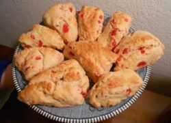 Lemon Cherry Scones
