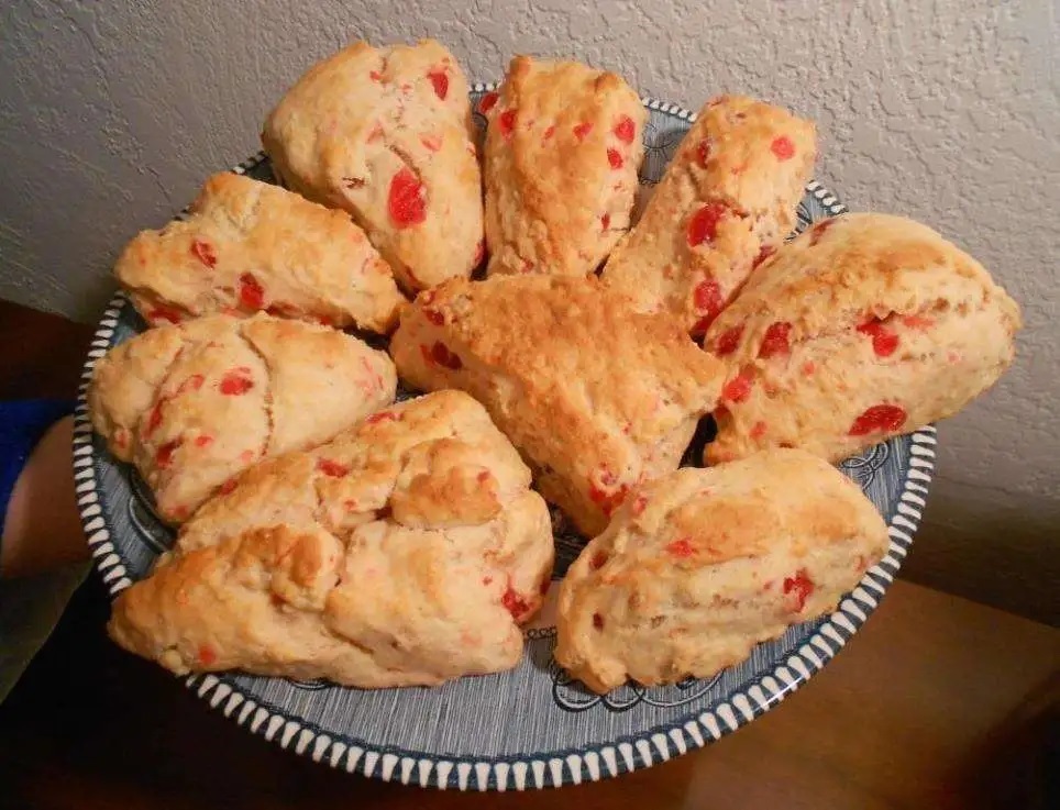 Lemon Cherry Scones - Paradise Fruit