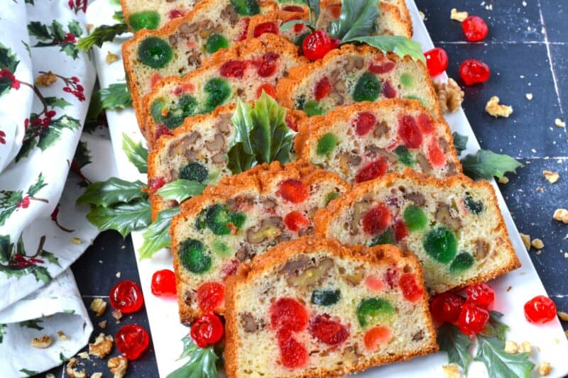 Walnut & Candied Cherry Loaf