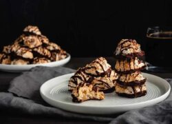 Toasted Coconut Candied Pineapple macaroons Toasted Coconut Candied Pineapple macaroons