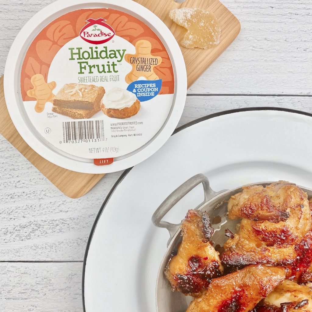 Maple Ginger Chicken wings - Paradise Fruit