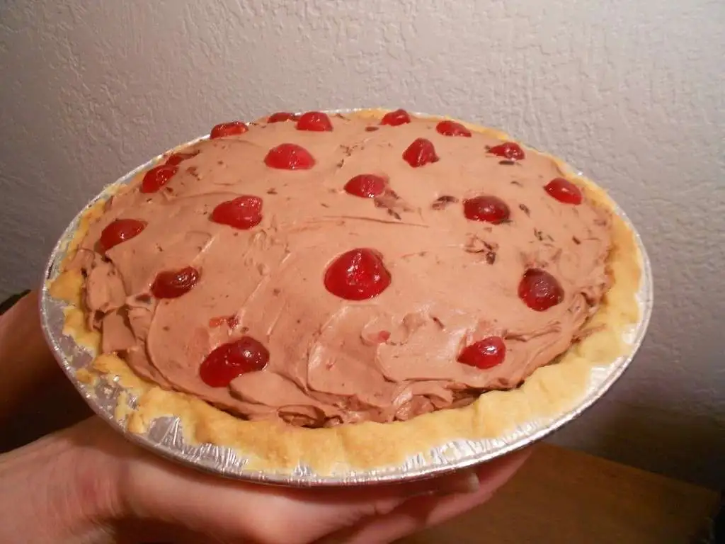 No bake Chocolate Cherry cheesecake - Paradise Fruit