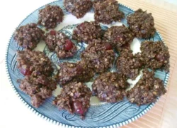 No Bake Chocolate Cherry Cookies No Bake Chocolate Cherry Cookies