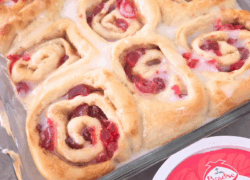 Cherry Cinnamon Rolls