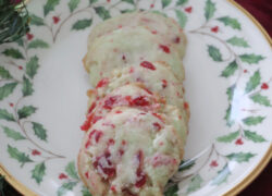 Cherry Pistachio Cookies