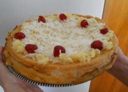 Homemade Tropical Pineapple Cheesecake Recipe